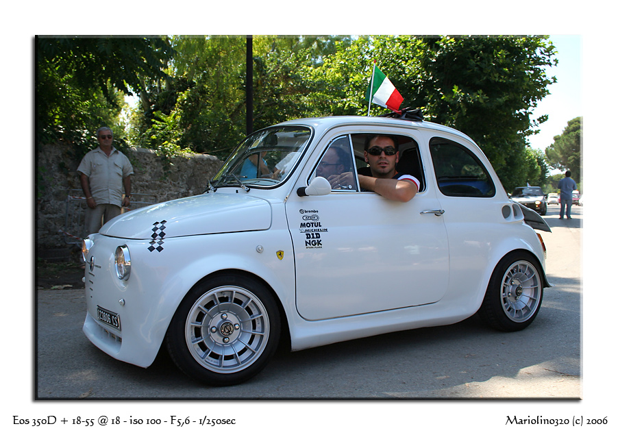 Fiat 500... Che bolide!