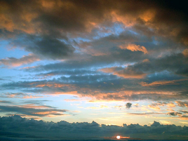 Tramonto in calabria