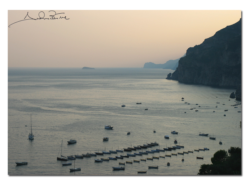 Love Boats in Positano