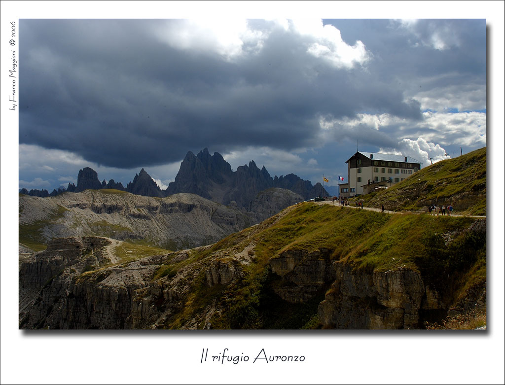 Il rifugio Auronzo