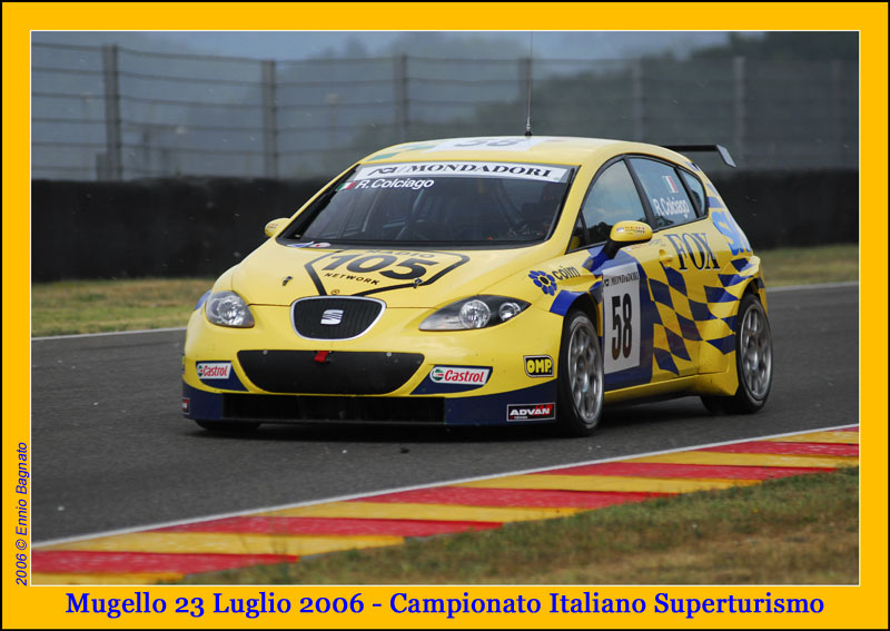 Mugello 23 luglio 2006- Campionato Italiano Superturismo