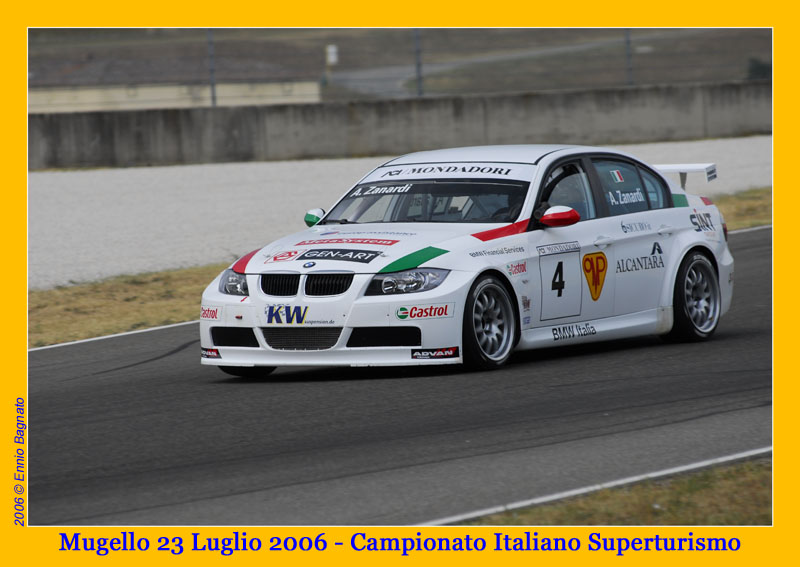 Mugello 23 luglio 2006- Campionato Italiano Superturismo