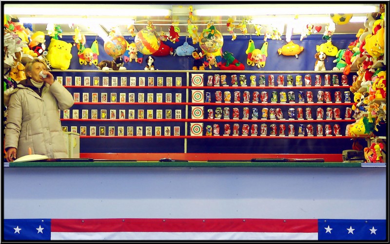 Aspettando glienti Per Il Tiro