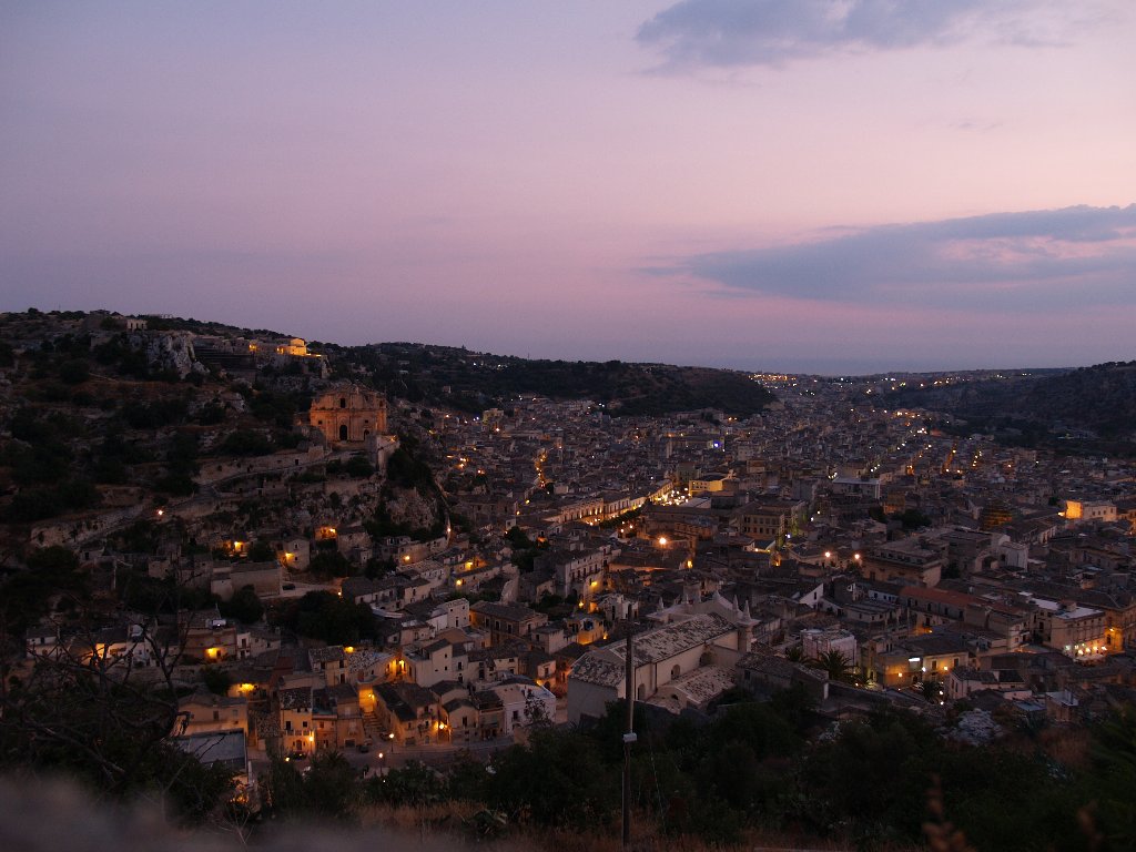 Scicli al tramonto