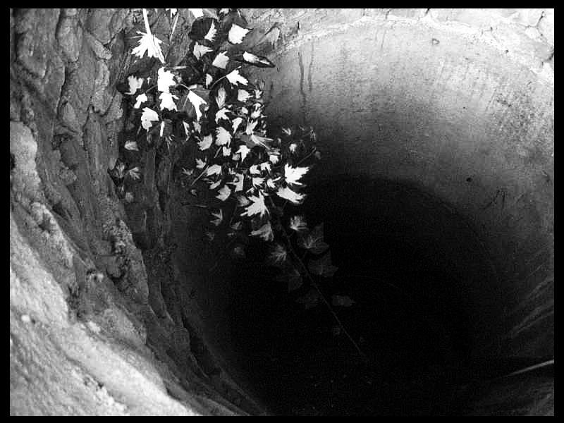 down to the well