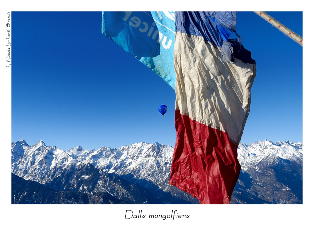 Dalla mongolfiera