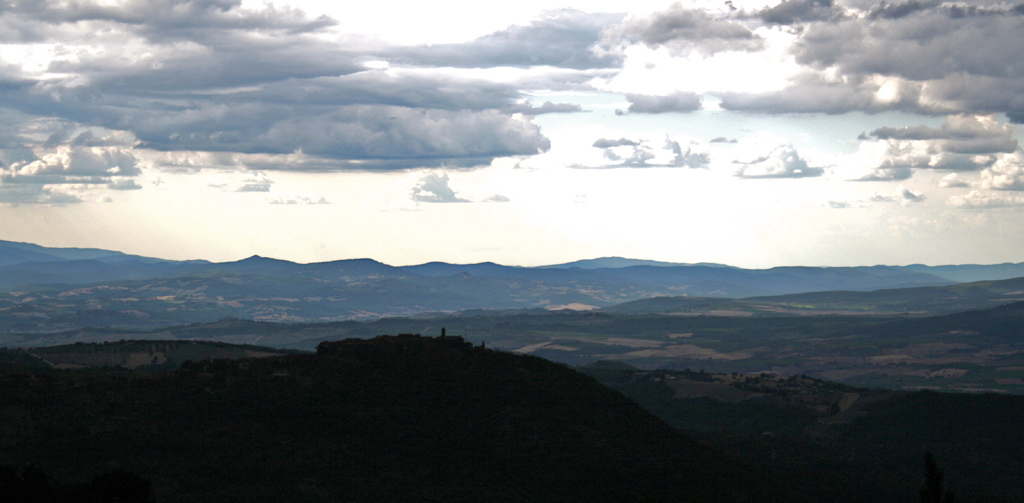 alba con temporale