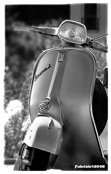 la Vespa...