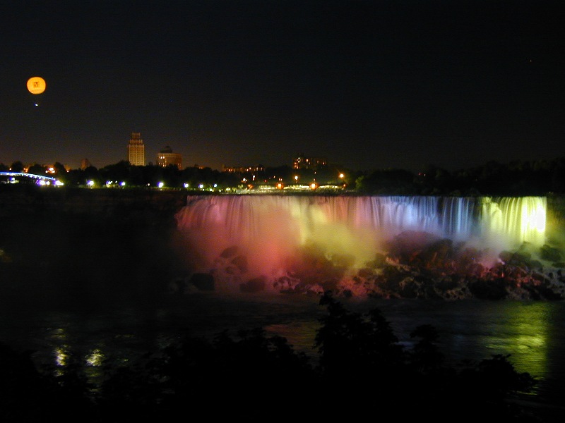 Niagara by night..