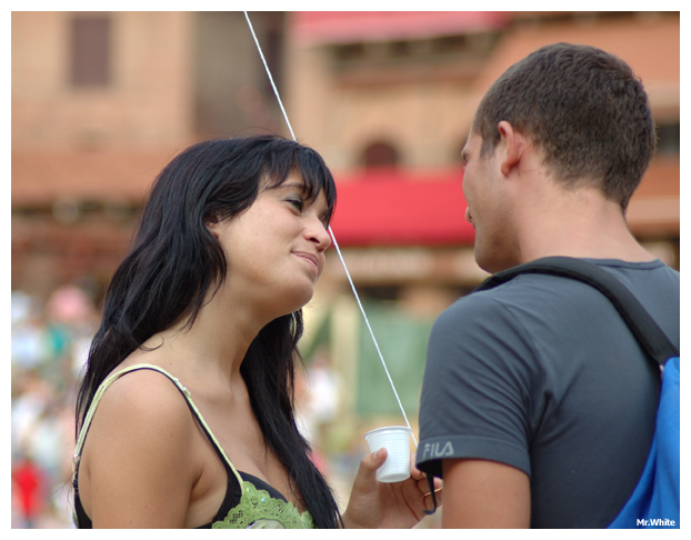 Aveva gli occhi dell'amore....