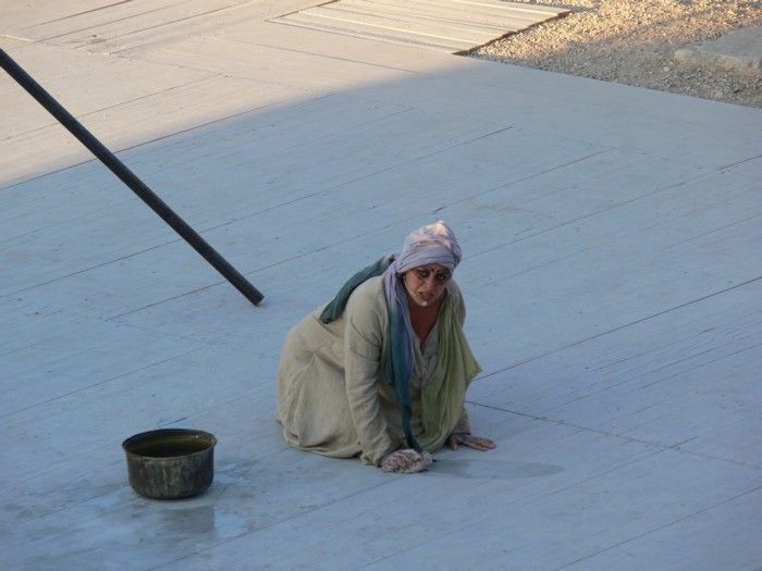 dettaglio raprresentazione andromaca a segesta