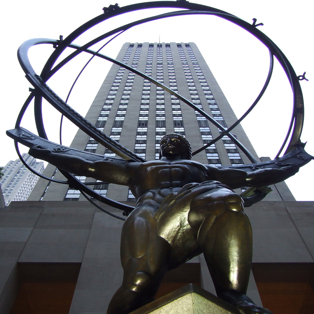 Atlente e Rockfeller Center