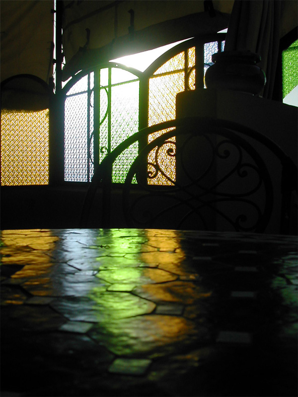 marrakech (tetto di un albergo)
