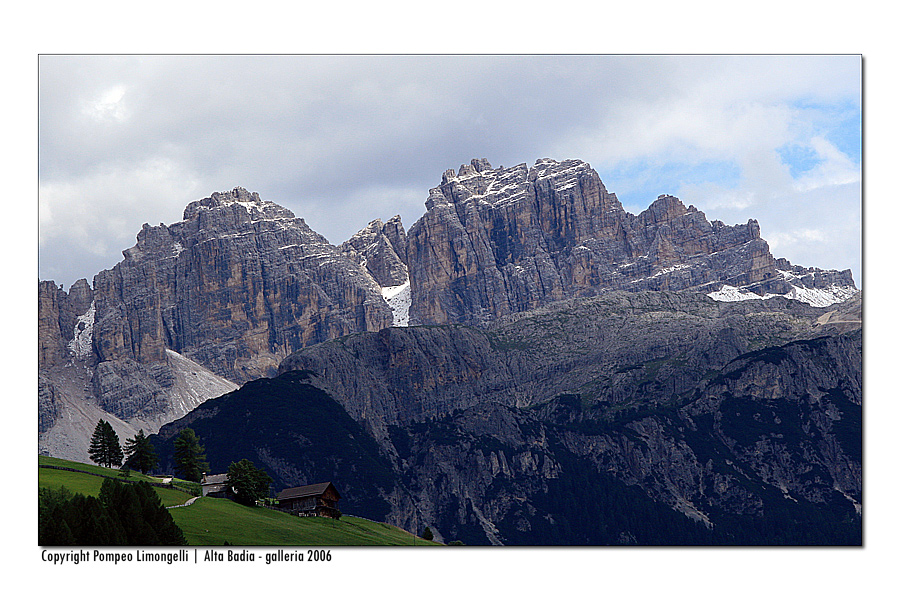 il Counturines visto da La Villa