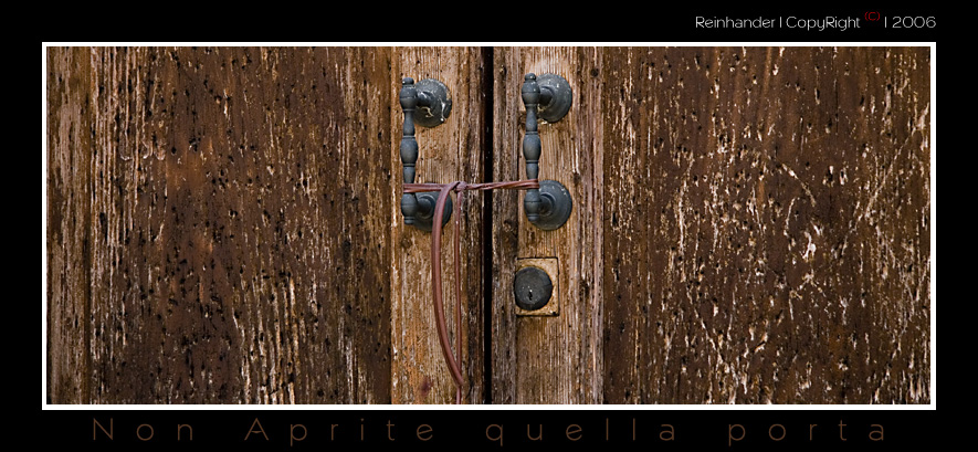 Non aprite quella porta
