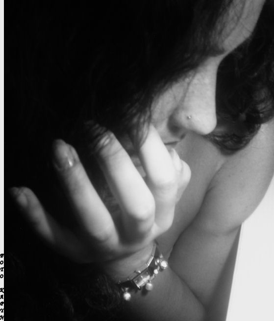 black hair