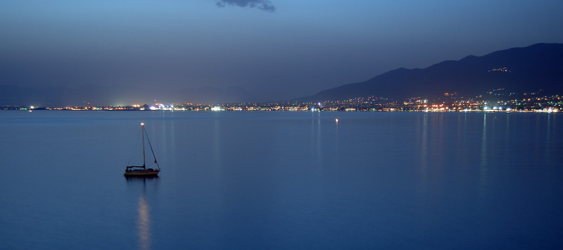 Prime "luci" della sera.