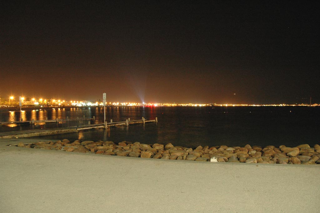 Poetto by night (Cagliari)