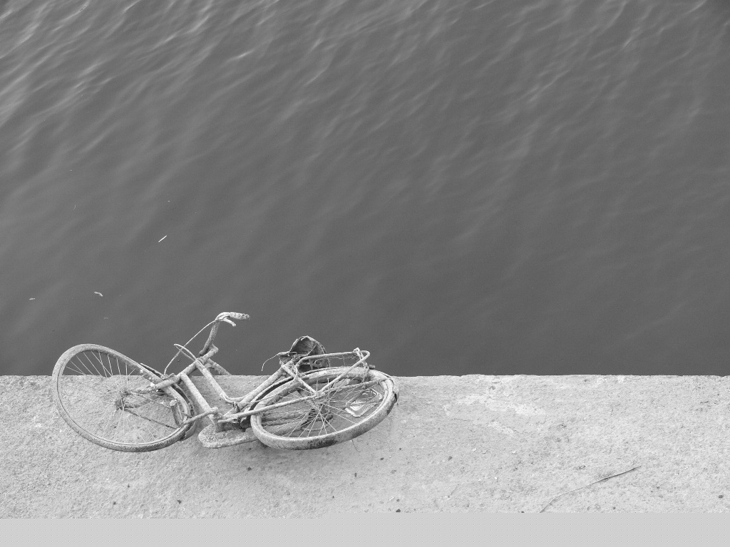 Bici abbandonata...