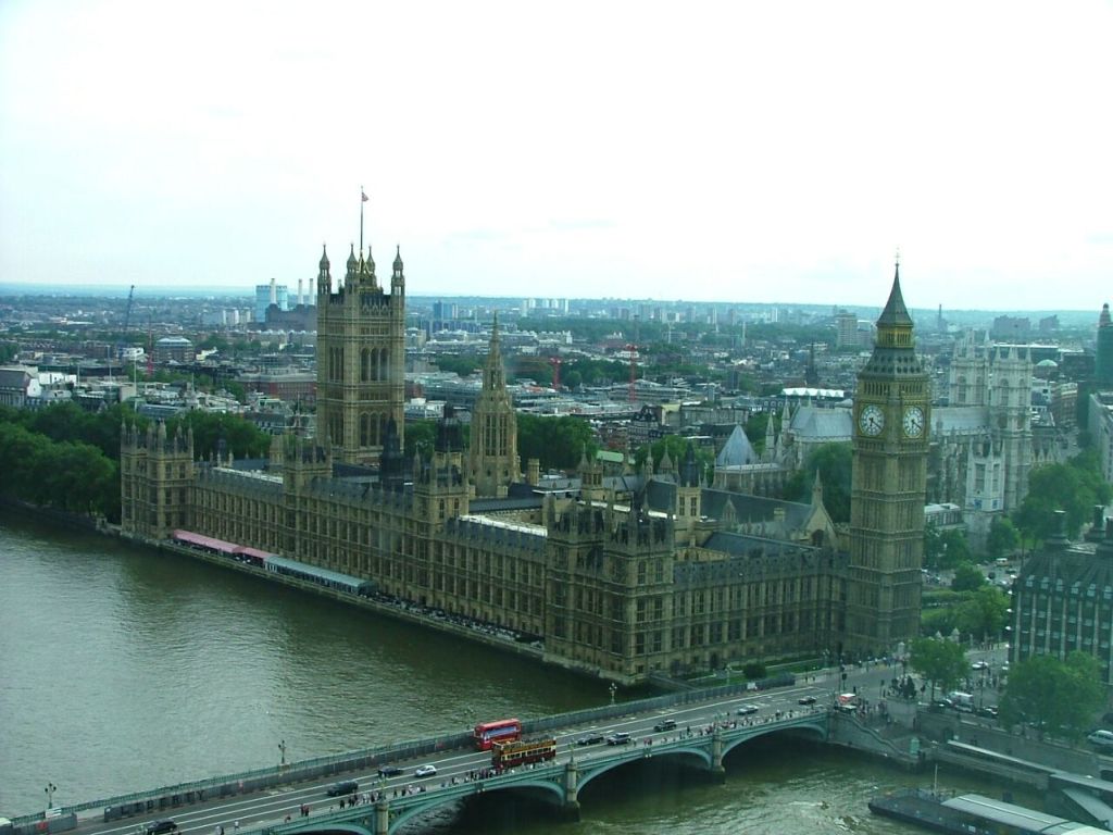 Big Ben ripreso dal London Eye