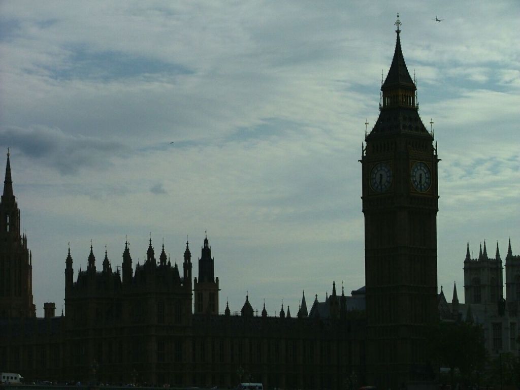 Luci e Ombre sotto al Big Ben