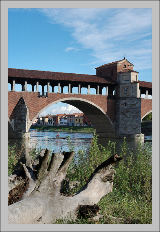 ponte coperto Pavia
