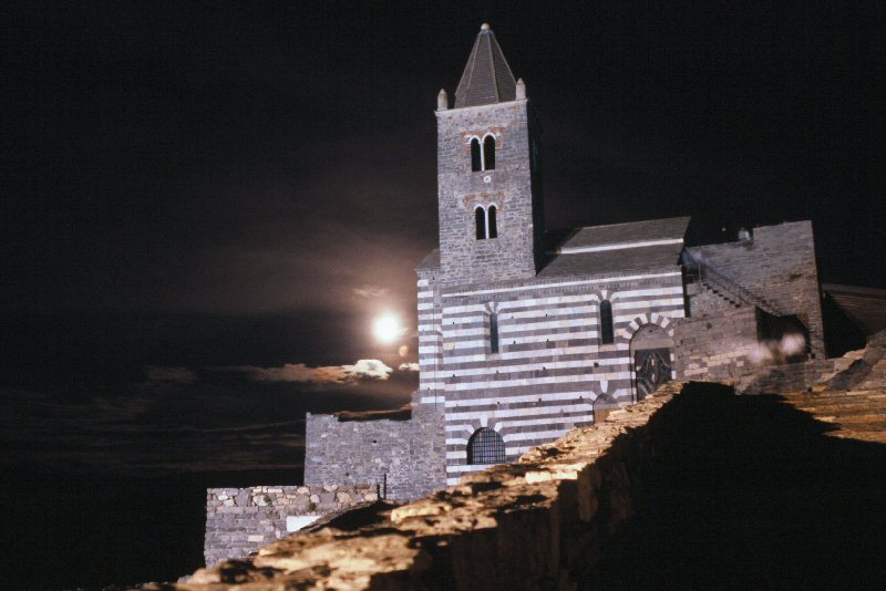 Castello di San Pietro al chiaro di luna (PortoVenere)