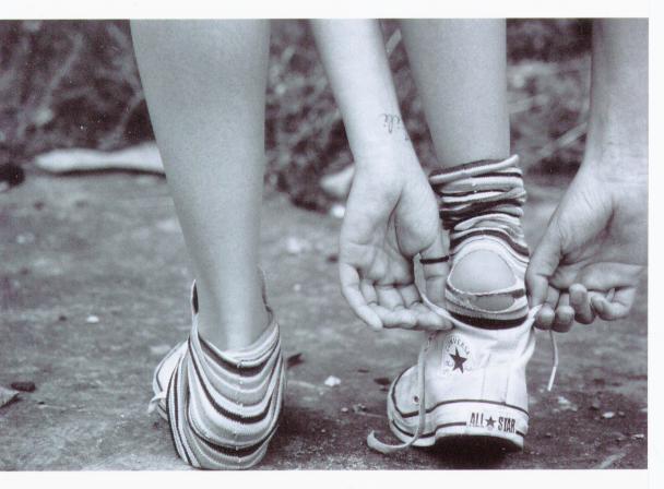 HOPS..I BROKE MY SOCKS