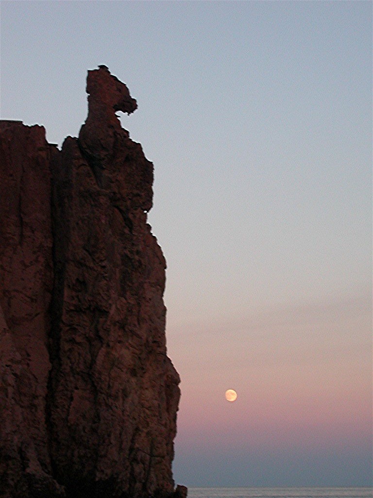 la luna e il cavallo di pietra