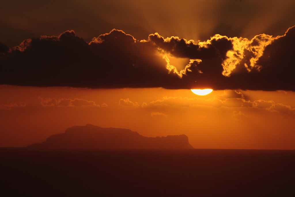 Tramonto su Capri
