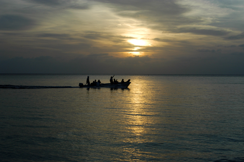 Tramonto in Honduras
