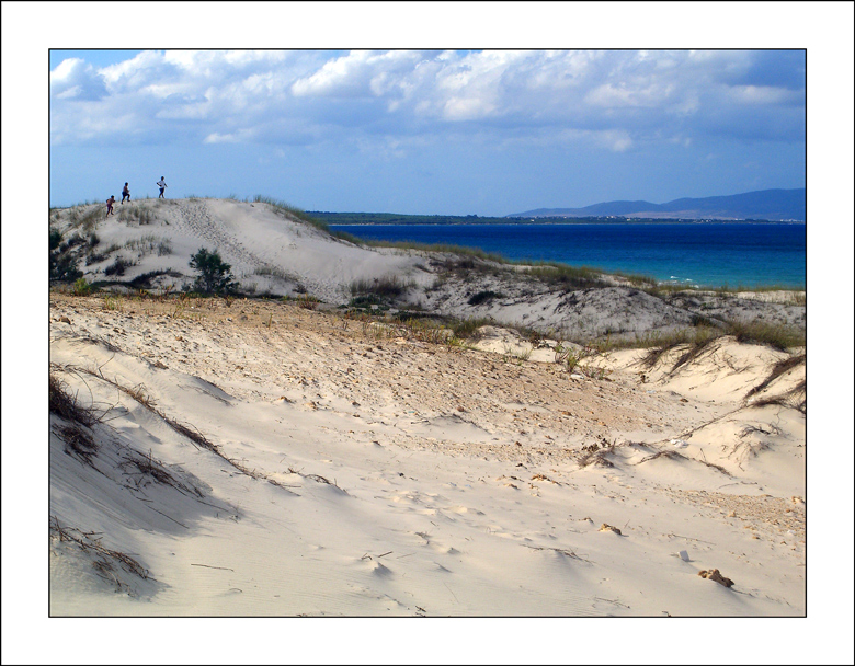 sul cucuzzolo della... duna!