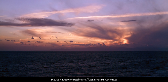 Sui tramonti della mia terra...