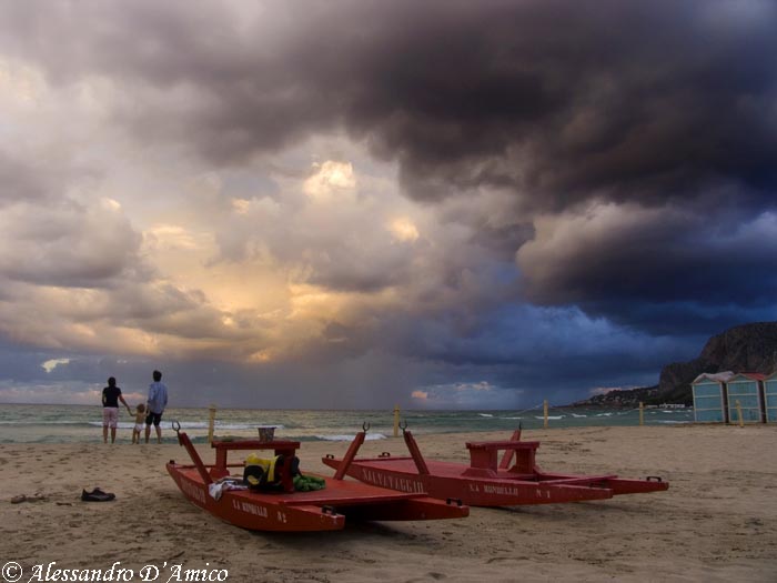 ultima passeggiata al mare