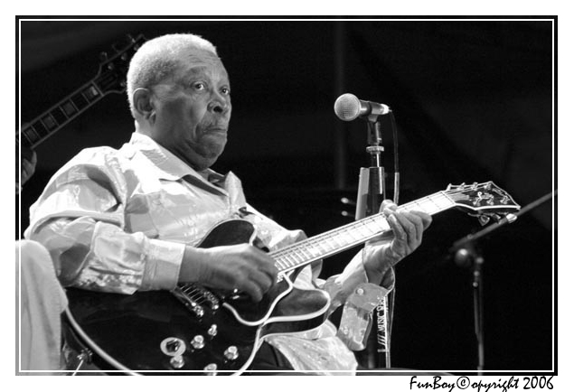 The king of blues...