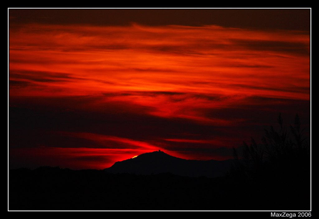 Tramonto sull'Argentario