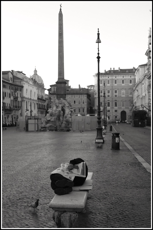 L'alba di P.za Navona