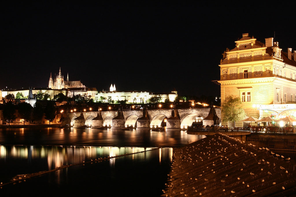 Ponte San Carlo By Night (Praga)