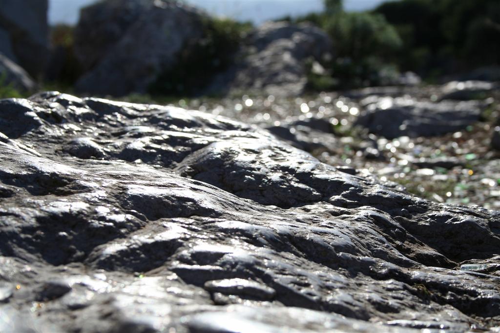 Pietre illuminate dal Sole