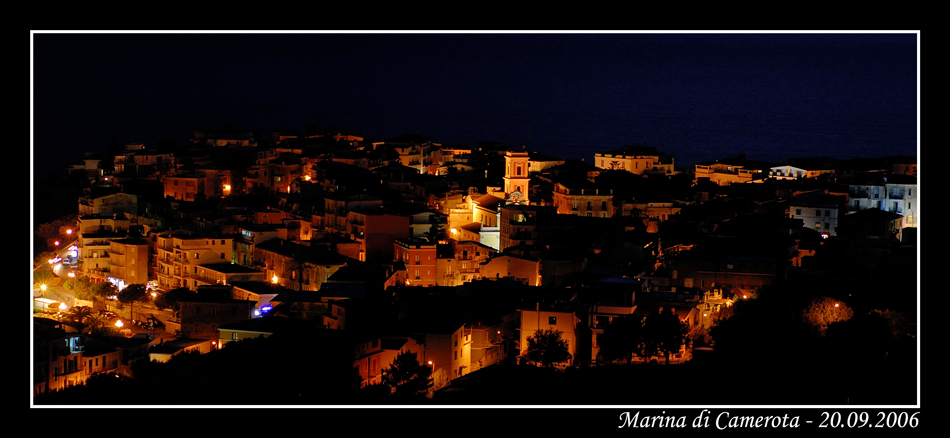 M. Camerota in notturna!