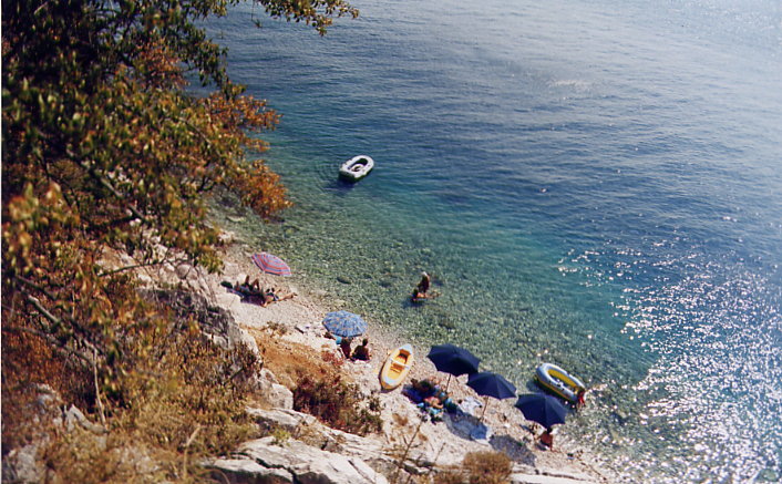 spiaggia nascosta