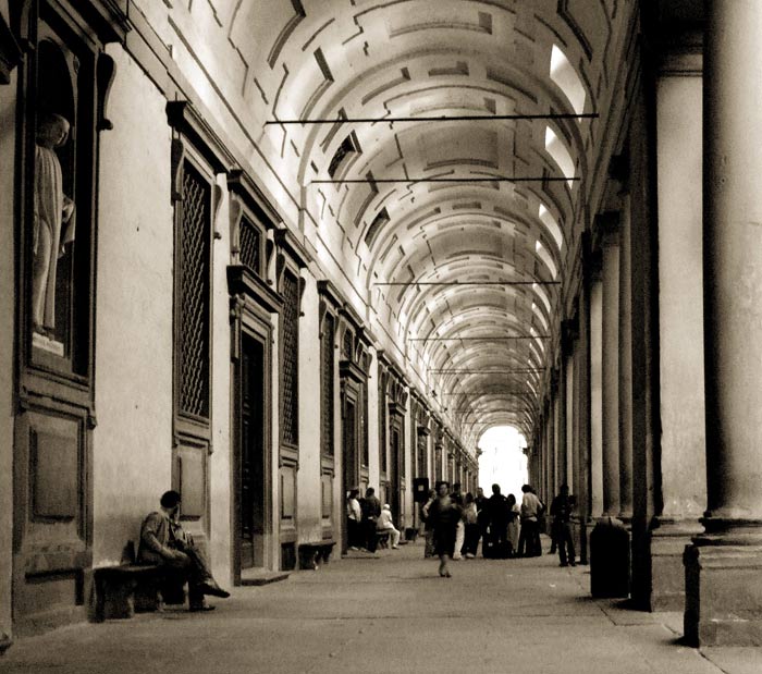 Porticato degli Uffizi - Firenze
