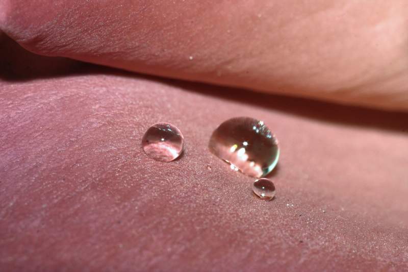 Gocce in rosa