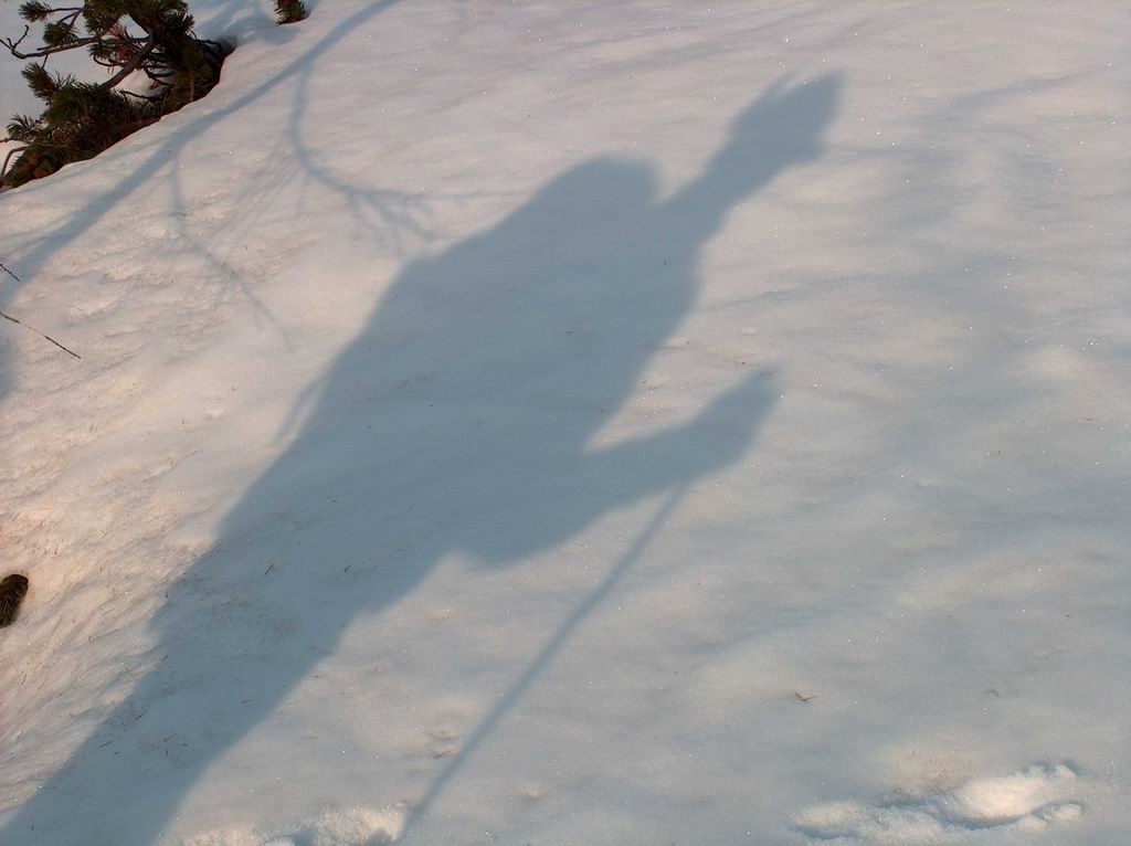 Ortigara  - l'alpino e la neve