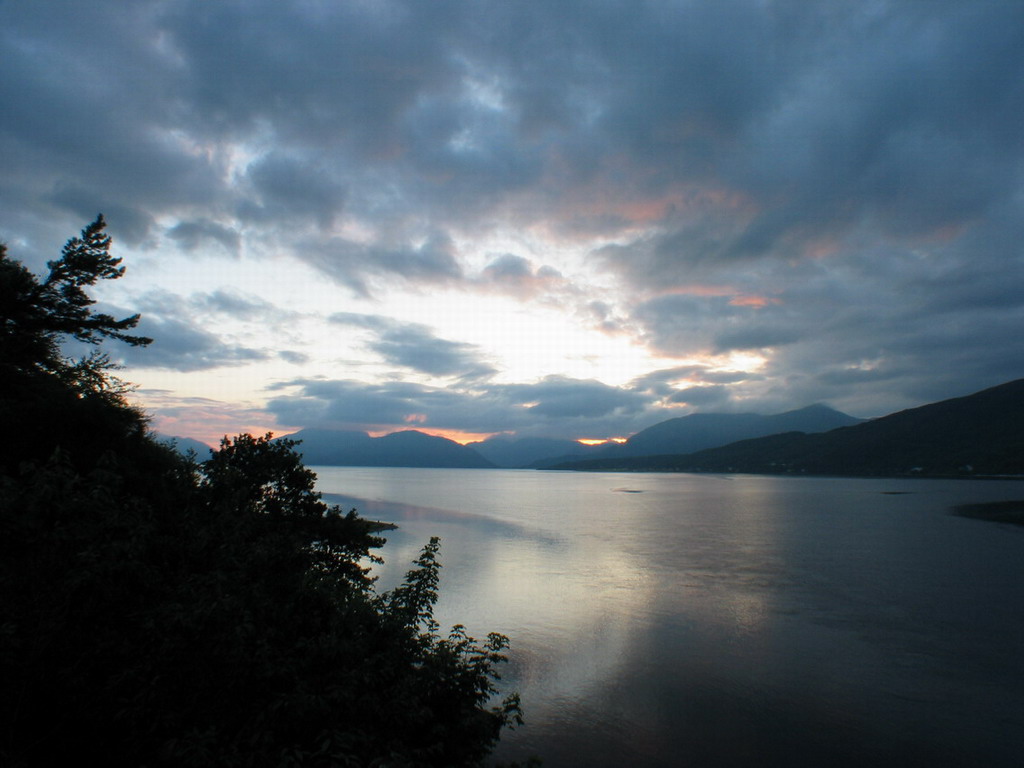 Sunset in Glencoe