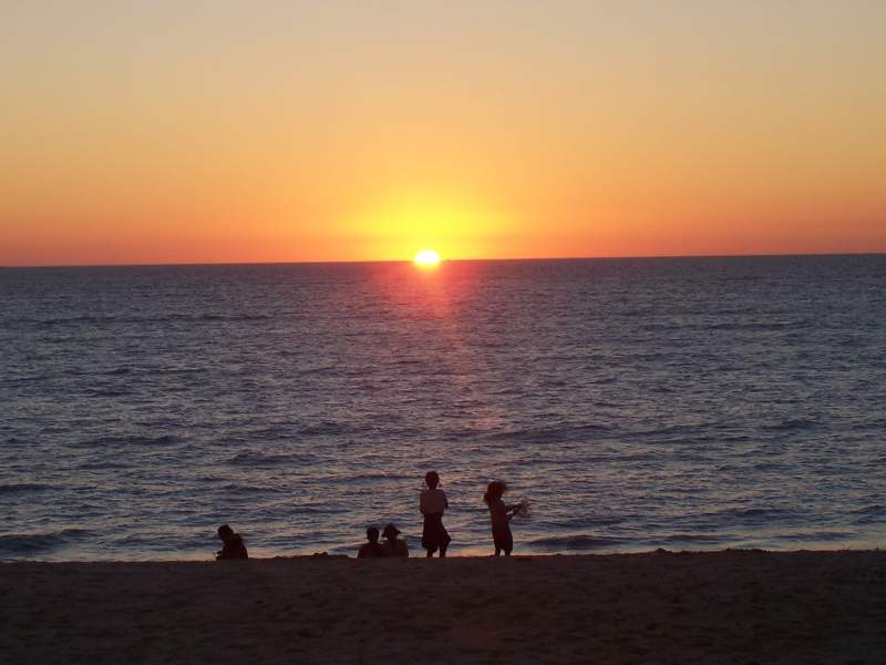 Tramonto ad Anakao (Madagascar)