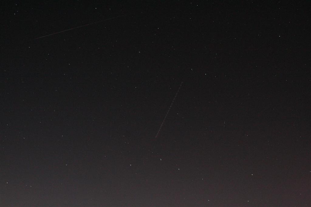 DUE stelle cadenti nella stessa foto!