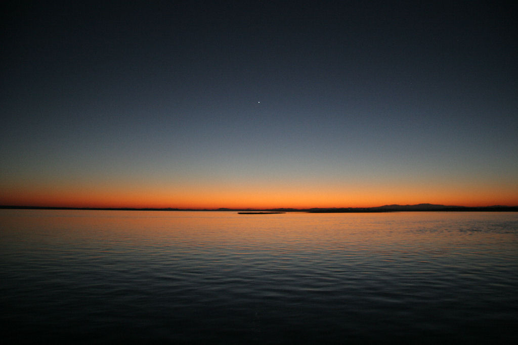 Myanmar - Sunset on Ayeyarwady River