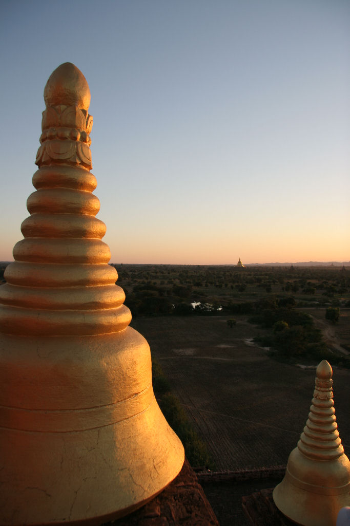 Myanmar - Sunset at Bagan