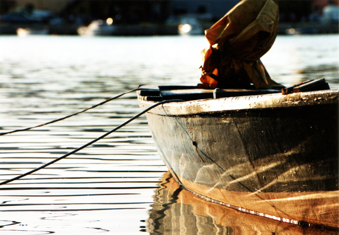 Riflessi al tramonto